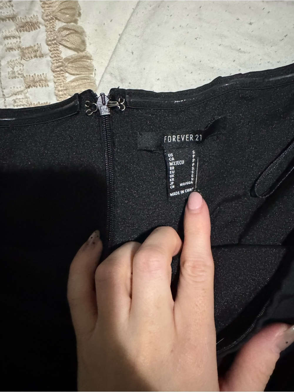 Forever 21 Strapless Black Wide-Leg Jumpsuit - Picture 2 of 3